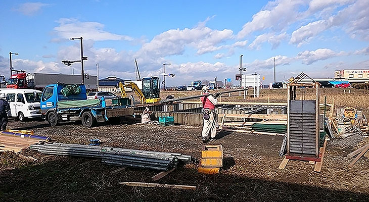 基礎工事イメージ