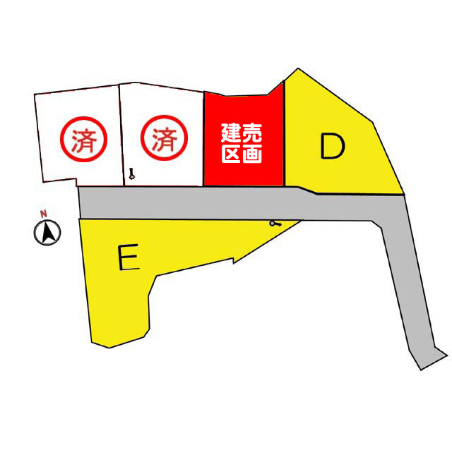 【建築条件無し分譲地】花巻市若葉町三丁目