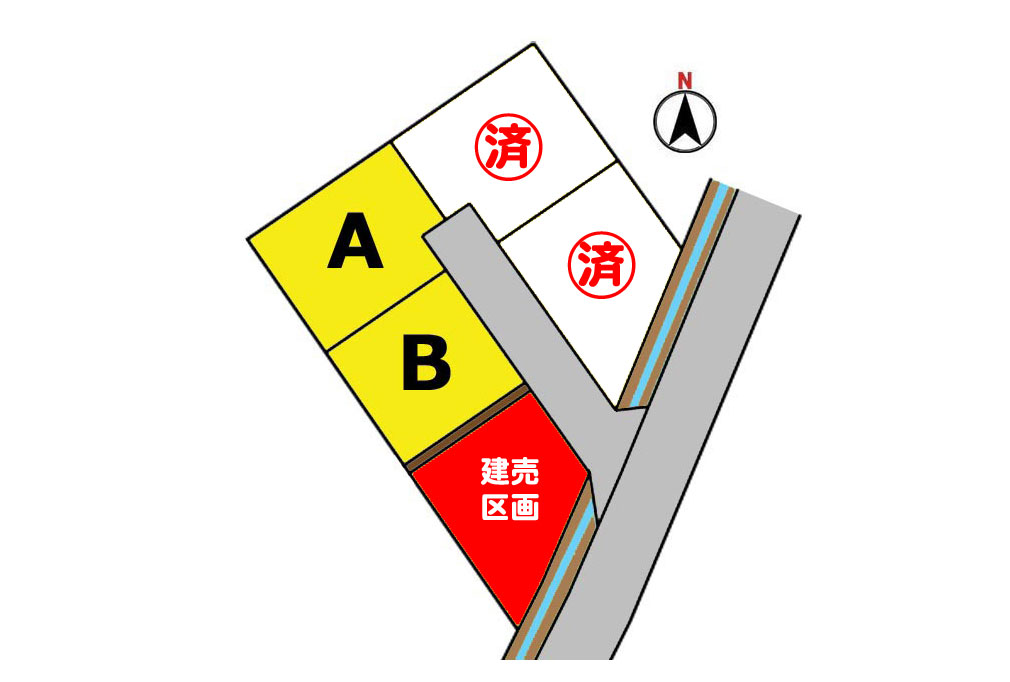 【建築条件付き分譲地】花巻市高木第２１地割