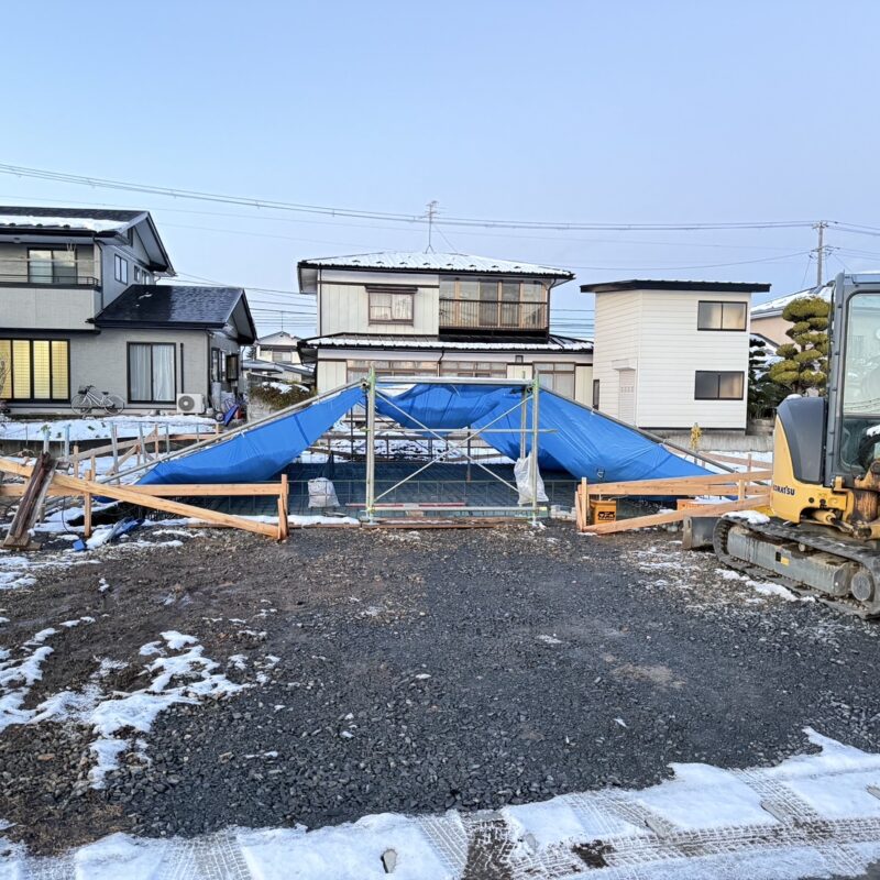 北上にも新築建売を建築中です！